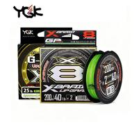 Ligne de pêche tressée originale YGK G-SOUL X8, ligne PE multifilament Super solide à 8 brins, fabriquée au japon, 150M 200M 14LB 16LB G SOUL 200M