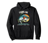 Ligne de pêche truite art pour grand-père, papa, fils, trio Sweat à Capuche