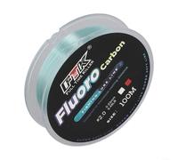 Ligne de pêche ultra invisible 100 m en fibre de carbone haute performance 4 1334 14,5 kg pour réussir les pêcheurs (2,0-0,23 mm-4,3 kg, vert)