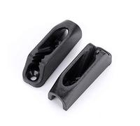 Ligne de pont en plastique, boucle de corde, paire noire DURABLE, KAYAKS, canoës, bateaux à rames