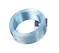Ligne de procédé en aluminium, Fil d'aluminium for loisirs créatifs, 250 g, 5 pièces, multicolore, diamètre 1,0-3,0 mm, for la fabrication de bijoux et autres créations DIY(24,2.0mm (1 Roll))