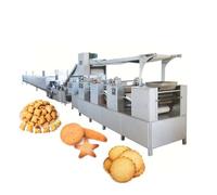 Ligne de production de biscuits robuste, machine pour sandwich, revêtement de chocolat et biscuits semi-finis, une variété de moules, facile à changer et à nettoyer, un bon partenaire pour la cuisson