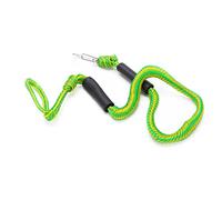 Ligne de Quai élastique, Corde D'amarrage Marin élastique avec Boucle de Forme en D, Force de Traction 2t 3,6-4,9 Pieds / 1,1-1,5 M de Docker de Docker Corde de Bateau Vert pour Kayak