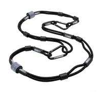 Ligne de quai élastique pour bateau, accessoires de bateau, corde d'amarrage élastique de 1,5 m pour environnements marins, quais, kayaks, paddleboards, camping-cars, motos, bagages, applications de