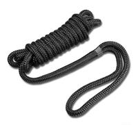 Ligne de quai marine de 30,5 cm ou 96,5 cm en nylon avec boucle pour l'ancrage, conçue pour la résistance et la résistance à l'abrasion (0,95 cm)