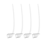 Ligne De Sécurité Pour Amplificateur Auditif, PVC Flexible Pour Un Ajustement Sûr, 4 Pièces, Clip De Retenue Pour Aide Auditive, Clips Pour Aide Auditive, Empêche La Perte Et Antidérapant, Pour Le