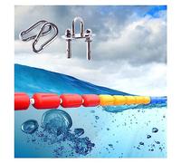 Ligne de séparation de sécurité pour Piscine, Corde de séparation de sécurité pour Piscine, Lignes d'avertissement flottantes de 4,5 à 12 m pour Parcs Aquatiques et Sources thermales, sépara