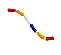 Ligne de séparation de voie flottante pour piscine - Corde de sécurité anti-vagues et kit de flotteur pour piscines creusées (nylon 3 m) - Séparateur de sécurité durable pour l'entraînement de