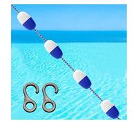 Ligne de séparation flottante pour piscine, bouée de sécurité, échelle de piscine, séparateur de couloir de nage, séparateur de couloir de nage avec crochets, corde de marquage efficace pour