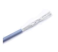 Ligne de tissage, Câble blindé UL1533 de 2 m, 300 V, en cuivre étamé monoconducteur, for l'électronique, calibre 18-32 AWG, multicolore(Grey,22AWG)