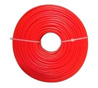 Ligne de tonte en Nylon 2.4mm/3mm X 1LB, débroussailleuse ronde/carrée, fil coupe, tête gazon, à Long rouleau(Round 2.4mm)