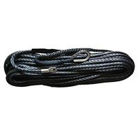 Ligne de treuil gris 10mm * 30m, corde remorquage, fibres synthétiques, à plasma for 4x4 offroad Léger(Giallo)