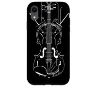 Ligne de violon Art Fiddler Baroque Music Coque pour iPhone XR
