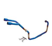 Ligne D'échappement Complète Avant Moto Pour Suzuki GSX150R GSXR150 GSX-S150 Pièces Modifiées Acier Inoxydable 50.8mm système(TYPE-B)