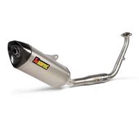 LIGNE D'ÉCHAPPEMENT COMPLÈTE RACING TITANE AKRAPOVIC POUR YAMAHA R 125 / MT-1
