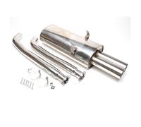 Ligne d'échappement Inox sport après catalyseur pour BMW Série 3 E36 Berline Coupé et Cabriolet (11/1989-09/1999) - moteurs M50B25 M52B28