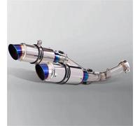 Ligne D'échappement Intermédiaire Complète Moto Silencieux Sous Selle Pour CRF450R CRF450RX 2015-2020(Style 2)