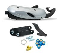 Ligne d'échappement LeoVince SITO homologué ECE pour Yamaha Neo's 50 2 temps