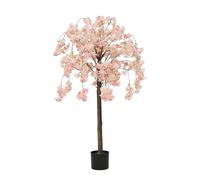 Ligne Déco Cerisier Artificiel retombant Rose 110cm