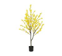 Ligne Déco Forsythia Artificiel Jaune 150cm