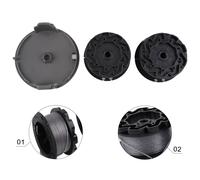 Ligne d'herbe + couvercle de bobines pour tondeuse Bosch coupe d'herbe 18/18-26/