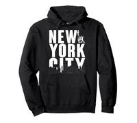 LIGNE D'HORIZON DE NEW YORK Sweat à Capuche