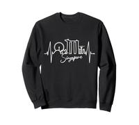 Ligne d'horizon de Singapour Battement Cœur Asie Singapura Sweatshirt