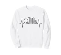 Ligne d'horizon de Singapour Battement Cœur Asie Singapura Sweatshirt