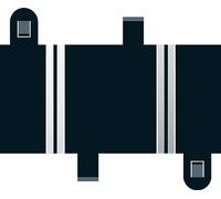 Ligne droite courte 78 mm x 2