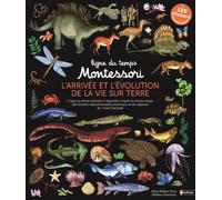 Nathan - Ligne du temps Montessori: L'arrivée et l'évolution de la vie - 2 frises 2,5 m + stickers