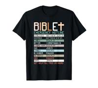 Ligne d'urgence biblique : inspiration pour la foi chrétienne T-Shirt