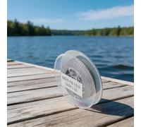 Ligne en polyéthylène 8 brins pour pêche à la carpe avec tension de rupture de 6,8 kg, 11,3 kg, 15,9 kg pour correspondre à la taille des espèces et aux exigences de profondeur d'eau (6,8 kg, noir)