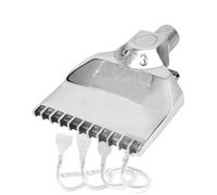 Ligne mâle G1 / 4, buse de réservoir File mâle en acier inoxydable 8-16 Trou poussière, souffleur, argent à air comprimé 22 holes 973 stainless steel (polished) 2 pièces