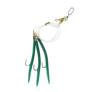 Ligne montée mer Shakespeare Gummi Makk Rig 8/0 Vert TU