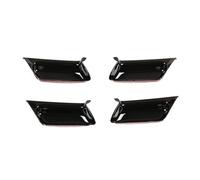 Ligne moulures intérieures Pour Land Rover Pour Freelander 2 LR2 2007 - 2015 Poignée Porte Intérieure Décoration Bol Garniture Couverture Protection Poignée Intérieure(Noir piano)