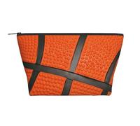 Ligne Noire de Basket-Ball, Trousse de Toilette Trousse de Maquillage Sac à cosmétiques Trousse de Toilette de Voyage Portable