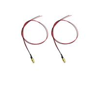 Ligne rouge 650 nm 4 mm Mini module laser Module de groupe laser industriel Large focale réglable (4 mm)(2pack)