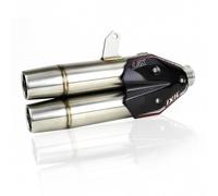 Ligne silencieux collecteur échappement complète IXIL Dual Hyperlow XXL L5X inox