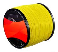Ligne Tressée 500M 4 Brins Pour Eau Salée Et Douce | Structure Diamond Weave, pour surface lisse, lancer loin, réduit friction, pas d'emmêlement, couleur vive