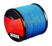 Ligne Tressée 500M 4 Brins Pour Eau Salée Et Douce | Structure Diamond Weave, pour surface lisse, lancer loin, réduit friction, pas d'emmêlement, couleur vive