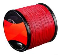 Ligne Tressée 500M 4 Brins Pour Eau Salée Et Douce | Structure Diamond Weave, pour surface lisse, lancer loin, réduit friction, pas d'emmêlement, couleur vive