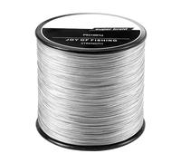 Ligne tressée PE 12 brins, 100/300/500 mètres, adaptée à la pêche en mer jusqu'à 150 LB, Peut Attraper de Gros Poissons.,Gris,500 m-1,0-33 LB