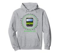 Ligne Yamanote Tokyo avec Train E235 Sweat à Capuche