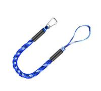 Lignes d'amarrage de bateau avec boucle, cordes d'arrimage de bateau pour amarrage | Cordon d'amarrage de sécurité marine pour rafting, kayak, canoë, embarcation, ponton, bateaux à moteur