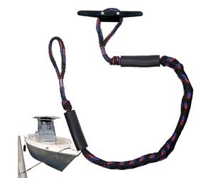 Lignes d'Amarrage pour Bateaux avec Boucle,Amarrage avec Boucle pour Embarcation | Sécurité Marine Cordage d'Amarrage Kayak Bateau à Moteur Embarcation