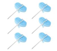 Lignes de Délimitation pour Beach-Volley, Kit Portable Bleu avec Ancrages | Nylon et Alliage D’aluminium, Ruban Haute Visibilité, Système Compact avec Bobine, pour Sable et Terrain