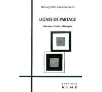 Lignes De Partage - Littérature / Poésie / Philosophie