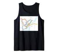 Lignes de Transport en commun de Montréal | Travel Art Canada Débardeur