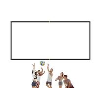 Lignes de volleyball pour gazon | Lignes de délimitation claires pour terrain de volleyball - Ensemble de cordes de marquage visibles pour terrain de sport pour pique-nique, jardin, camping, pelouse