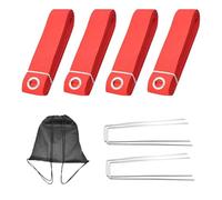 Lignes de Volleyball sur Sable | Set Portable de Délimitation Sportive de Terrain - Délimitations de Terrain de Volleyball pour Jardin - pour Tournoi Maison Jardin Parc Plage de Jeu Compétitio